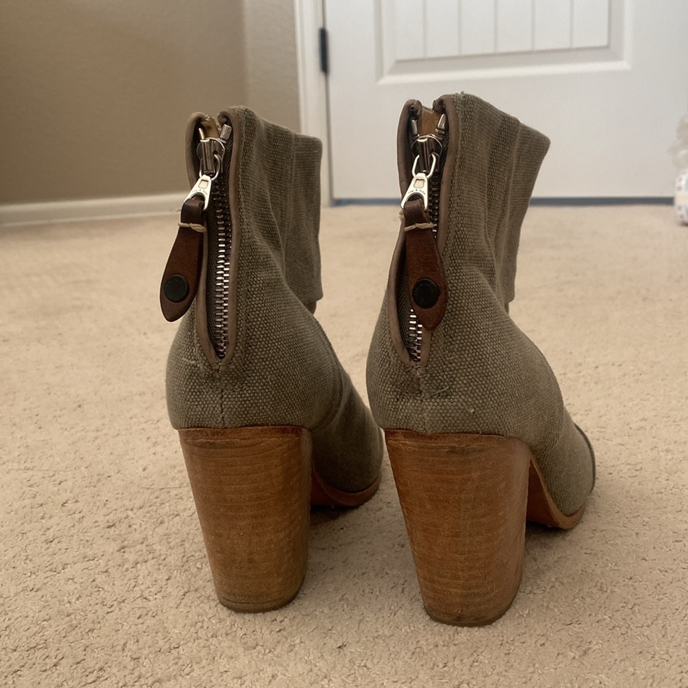 Rag And Bone Canvas Booties. Originally $395 - image 4